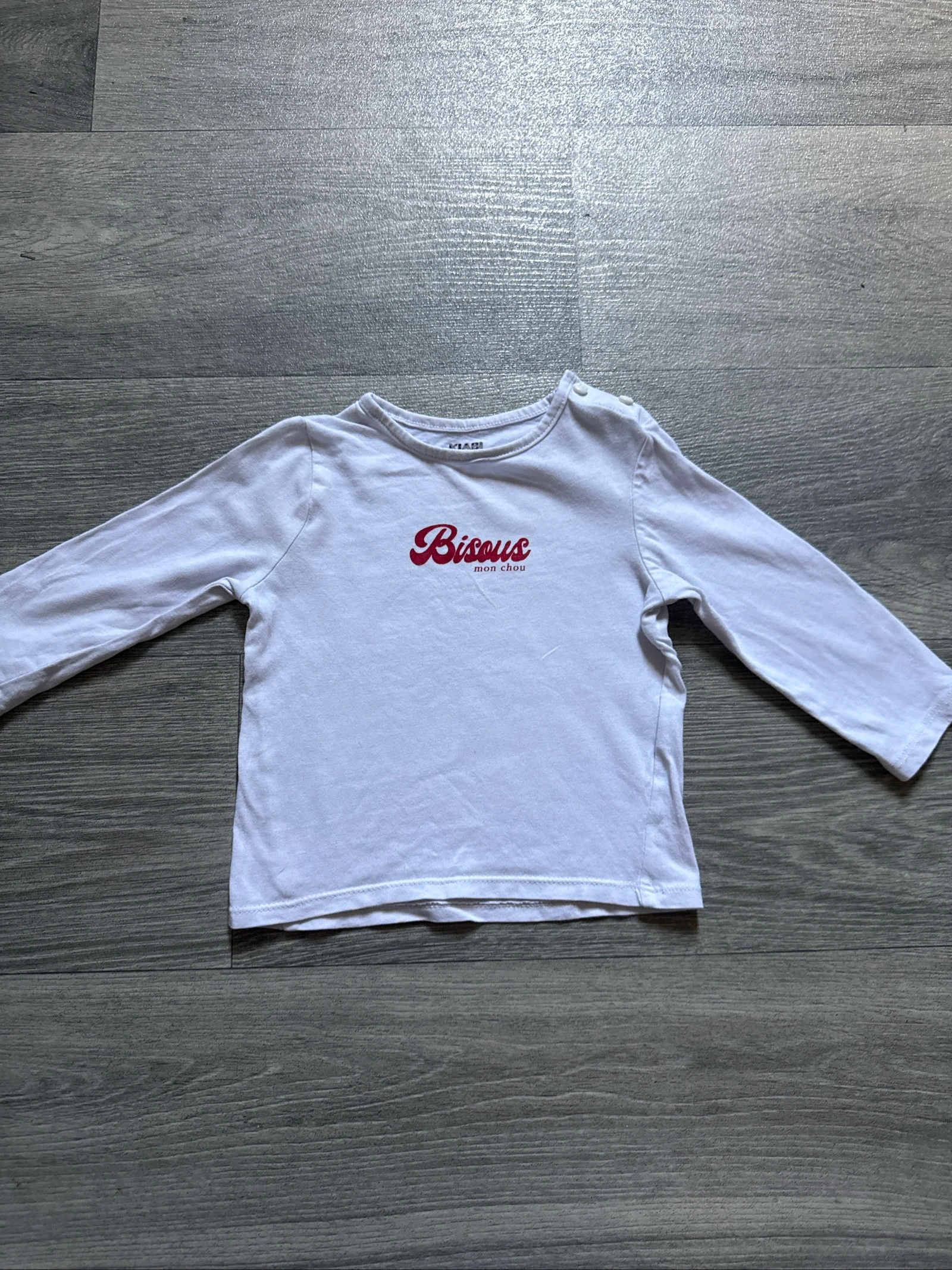 Camiseta manga larga bebé (12 meses) – photo 2